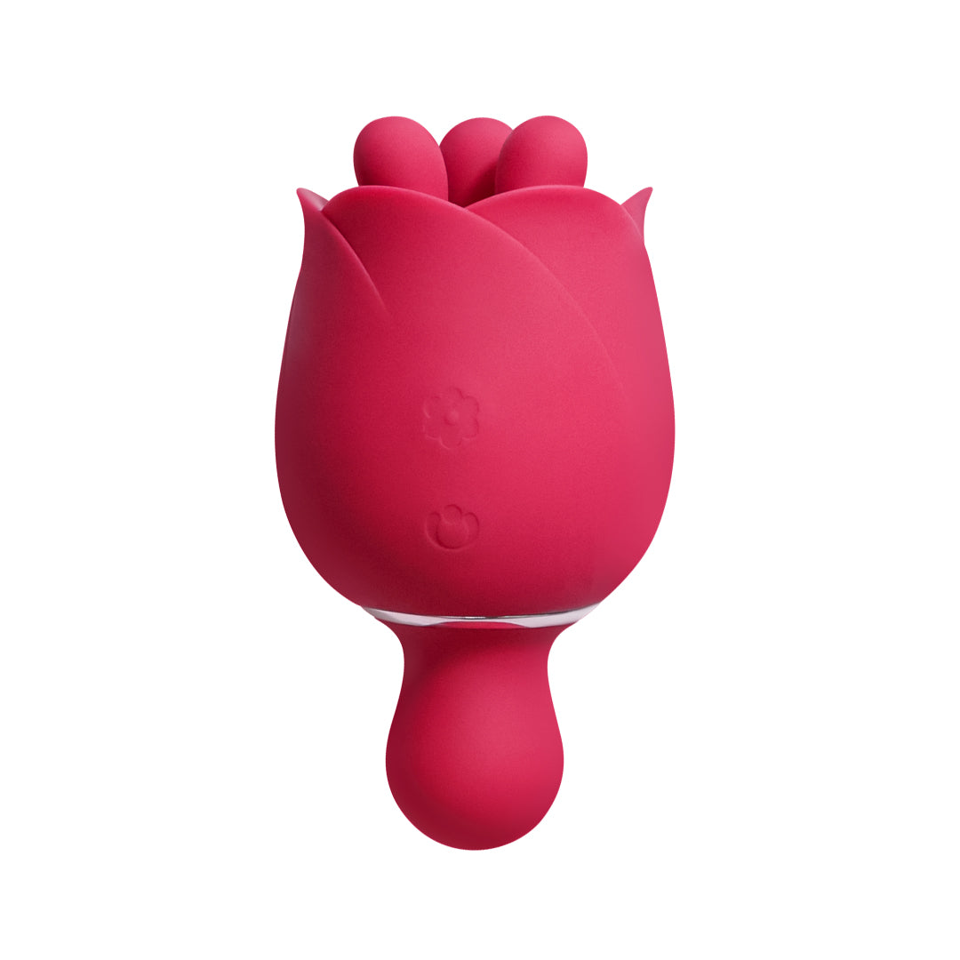 Double Sided Rose Toy Massager Vibrator